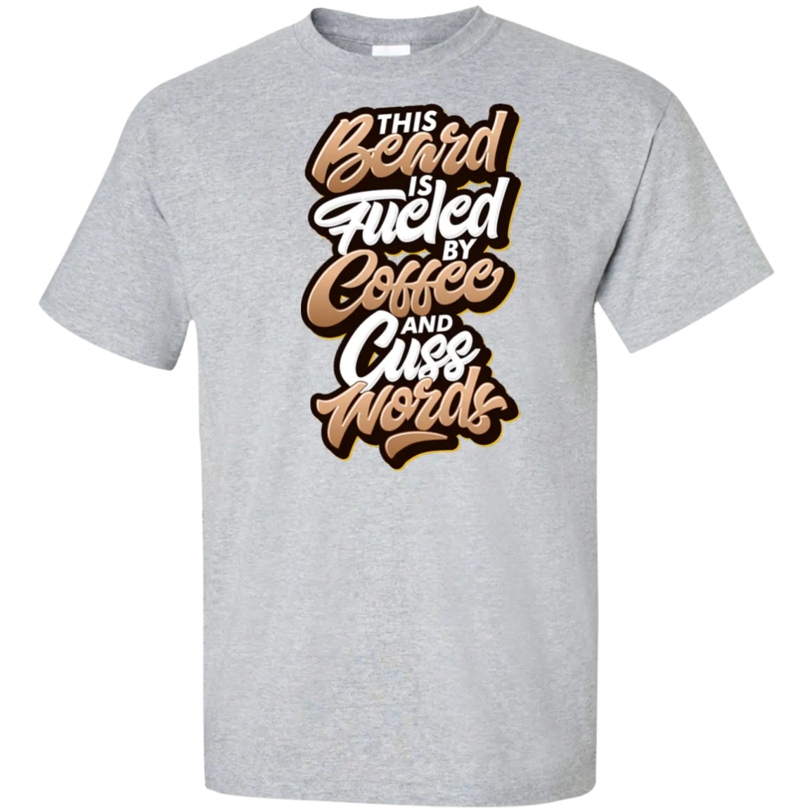 Coffee and Cuss Words Tall T-Shirt