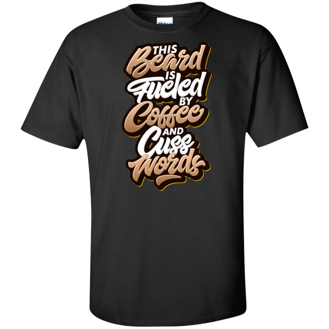 Coffee and Cuss Words Tall T-Shirt