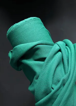 Cotton Rib - Pine Green