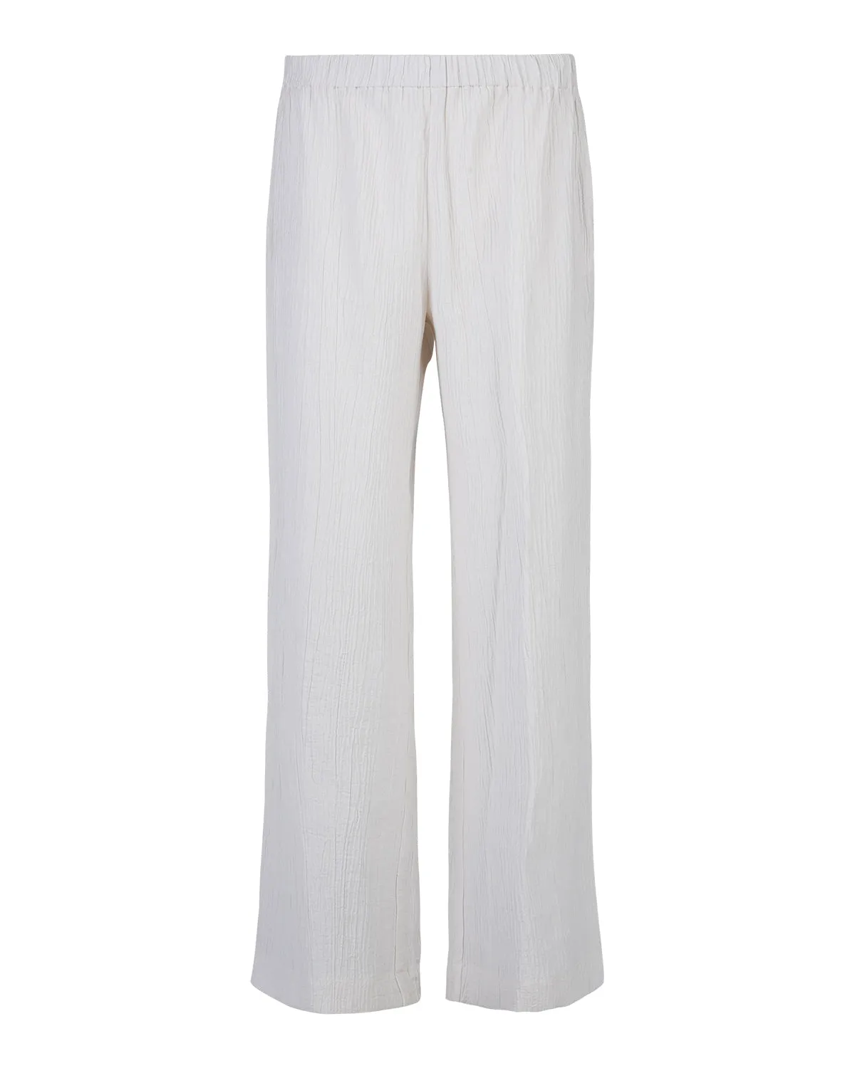 CRINKLE PANTS HAVA OFFWHITE