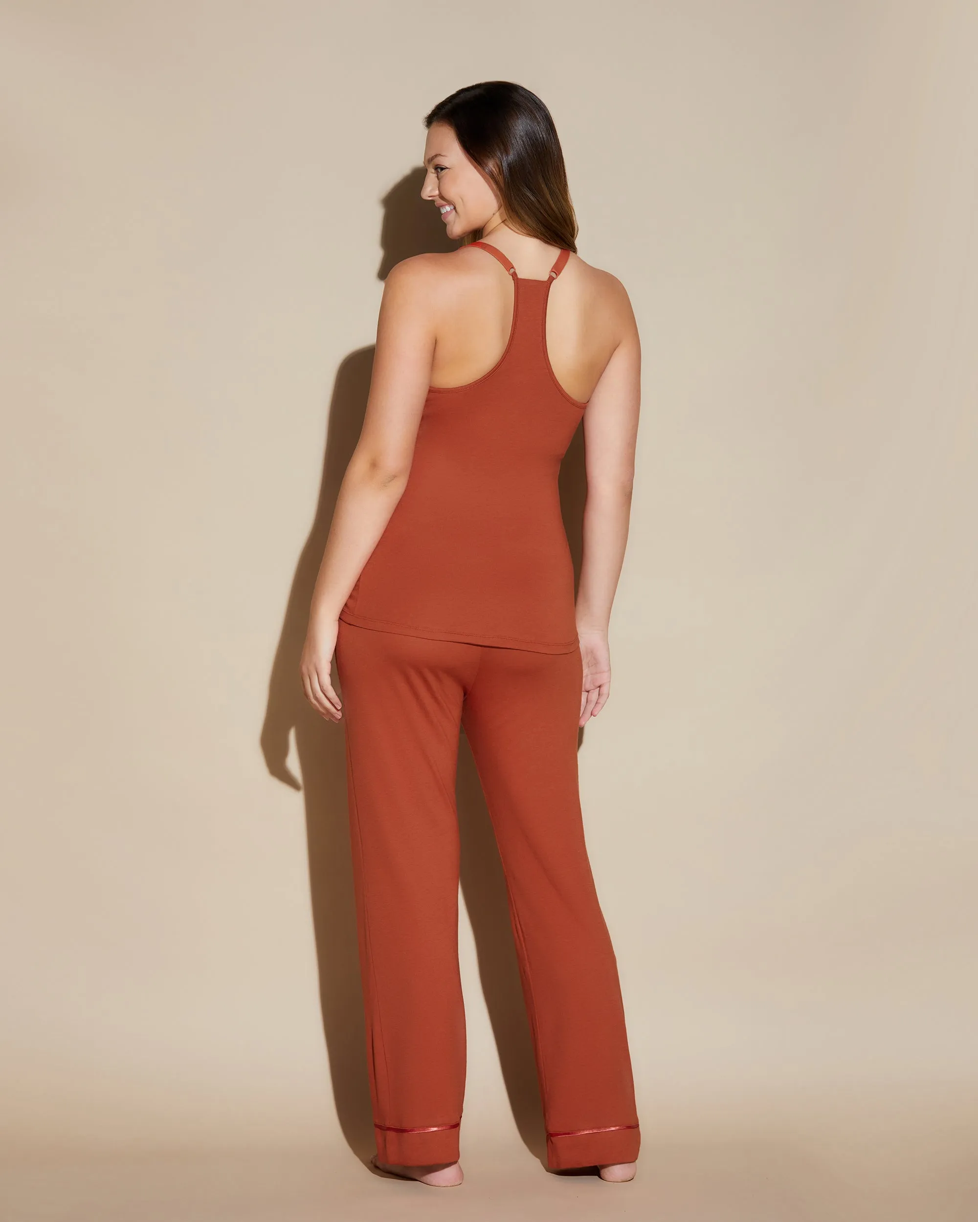 Curvy 3-Teiliges Pyjama-Set Mit Bademantel