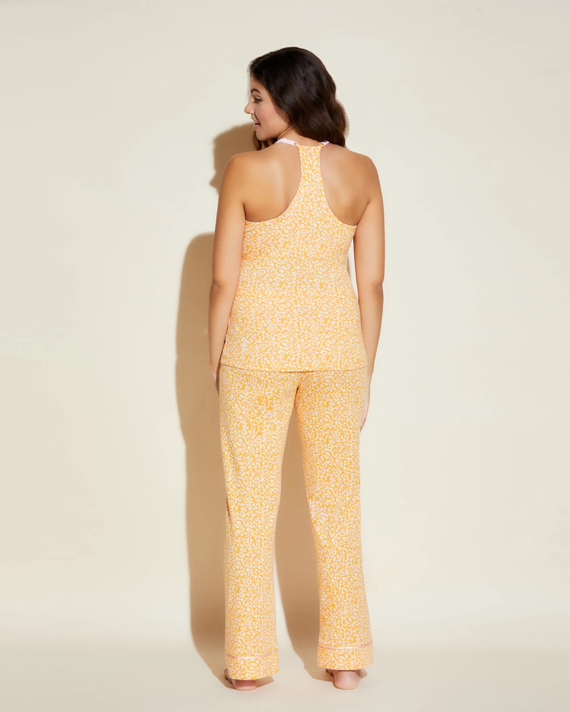 Curvy Cami, Pant & Robe Pajama Set
