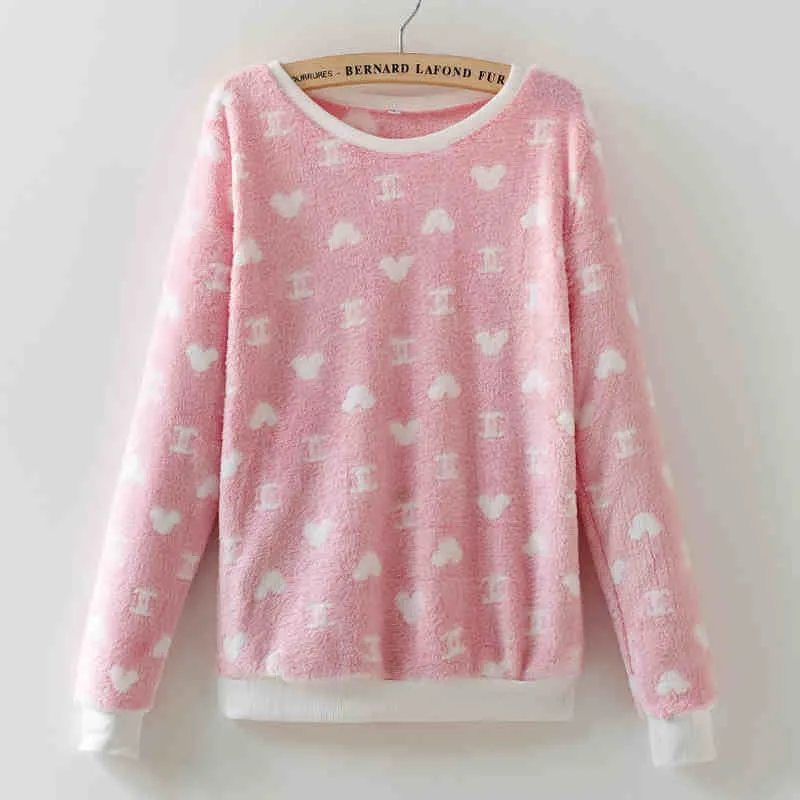 Cute Teddy Bear Harajuku Christmas Sweater Womens Sweaters Fashion Winter Lined Wool Sweater Cashmere Knitted Sweater Wol