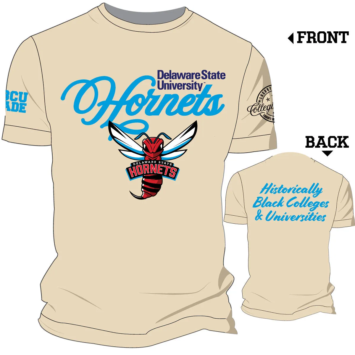 DEL STATE | Chenille EMBROIDERY UNISEX TEES