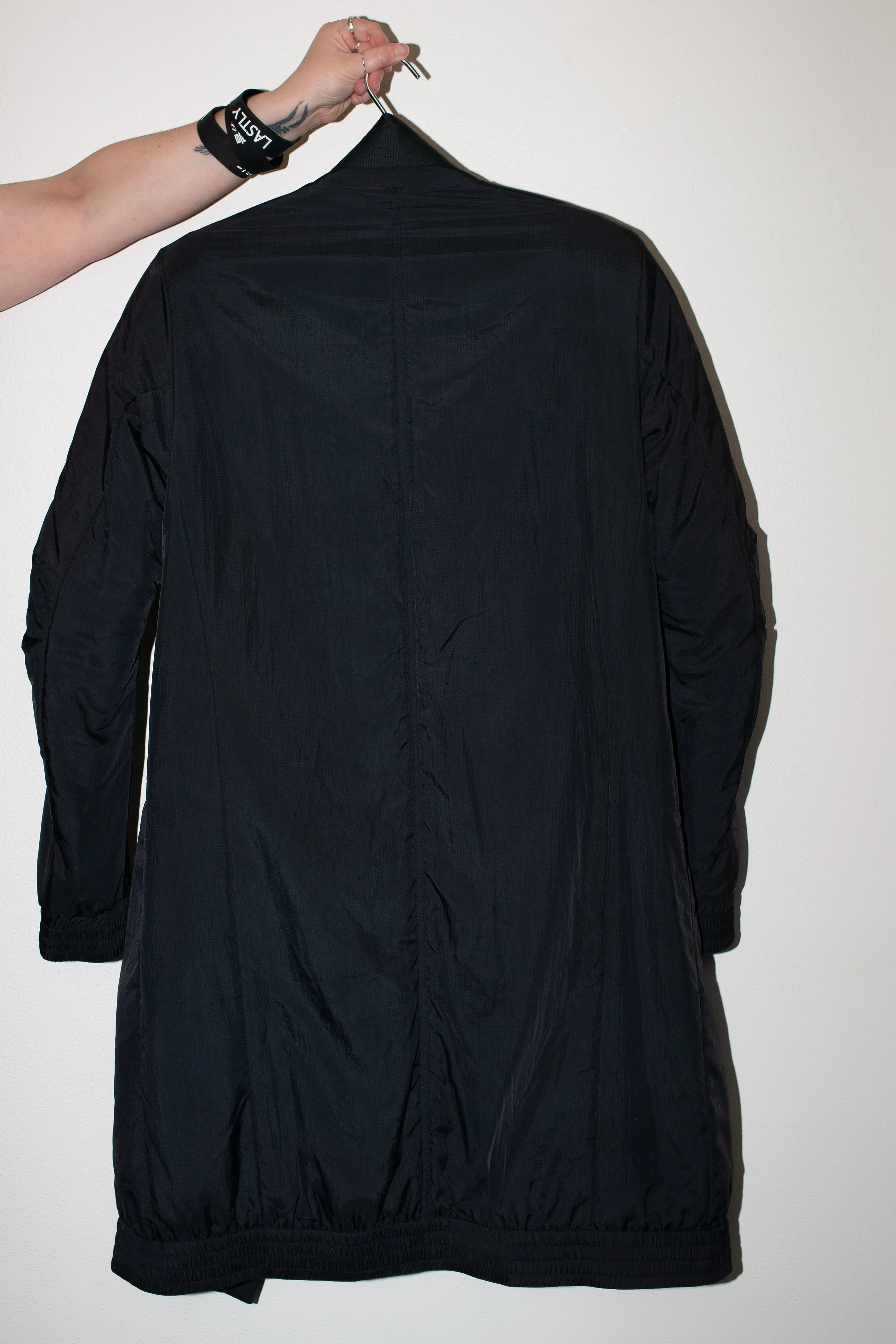 Devoa Long Nylon Coat