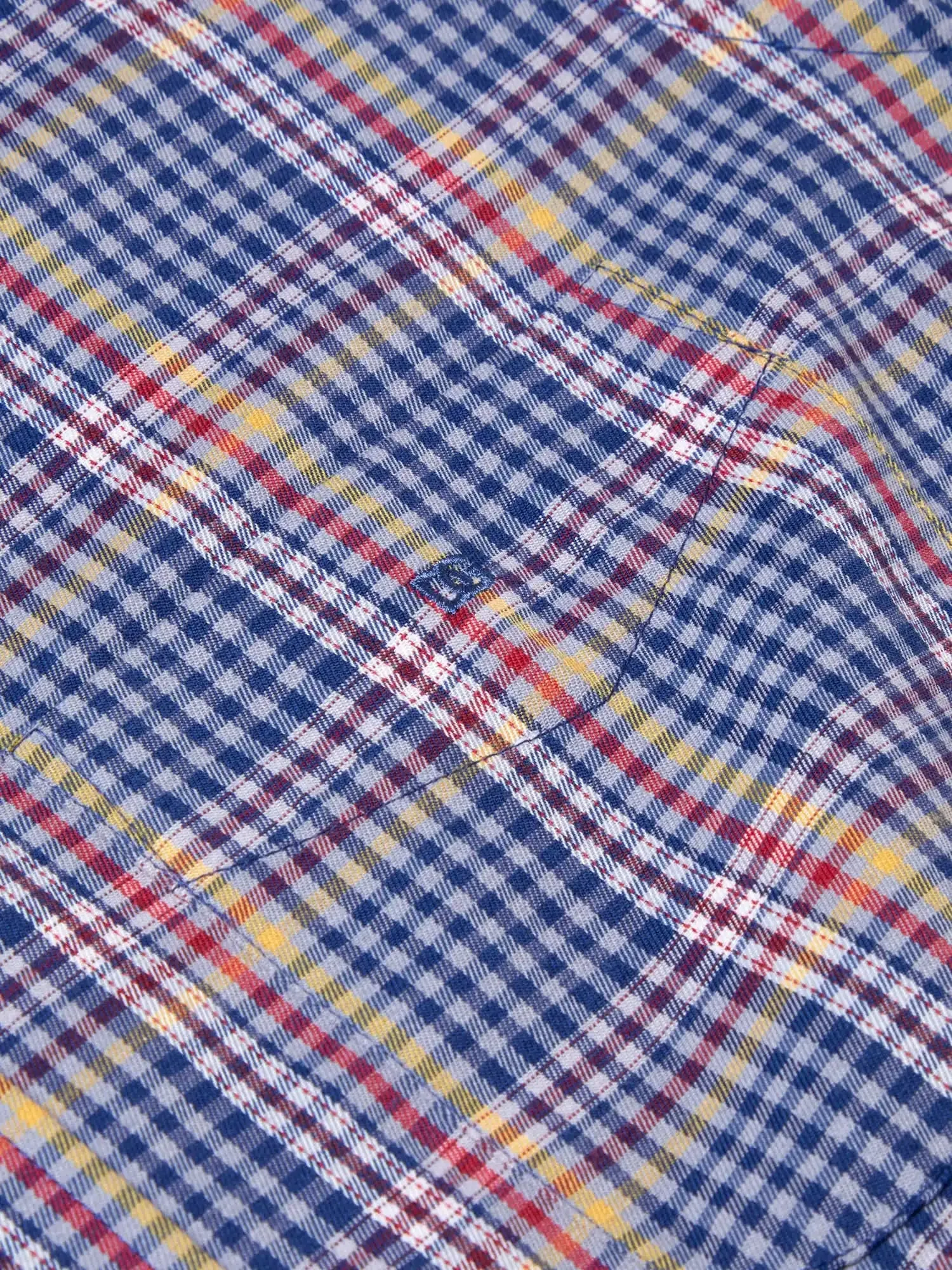 DG's Drifter LS Check Shirt 14667/28 Navy Multi