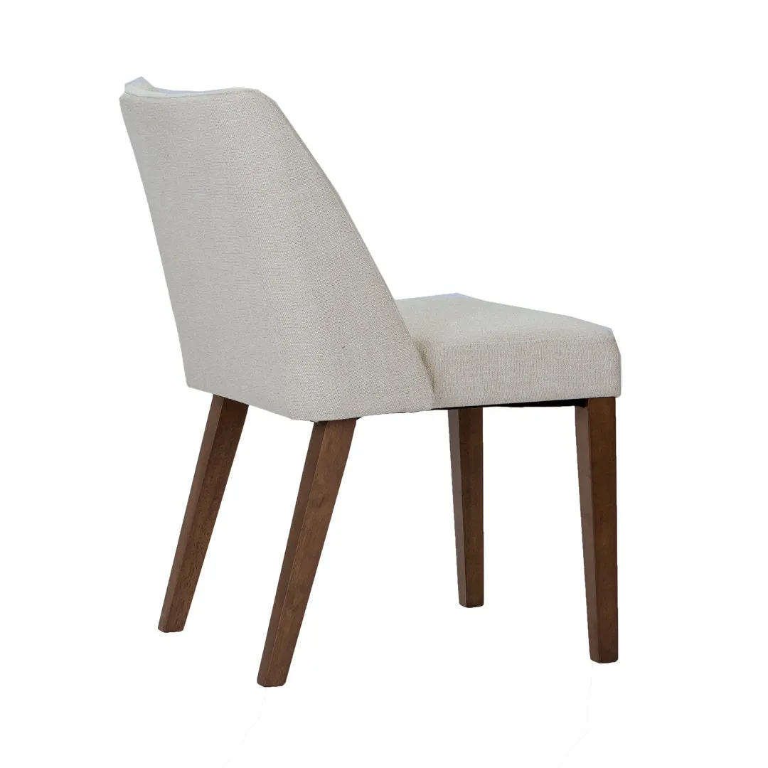 Didmarton Linen Side Chair (Set of 2) Zipcode Design™ Upholstery Color: Light Tan Linen