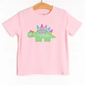 Doodling Dino Girl Graphic Tee