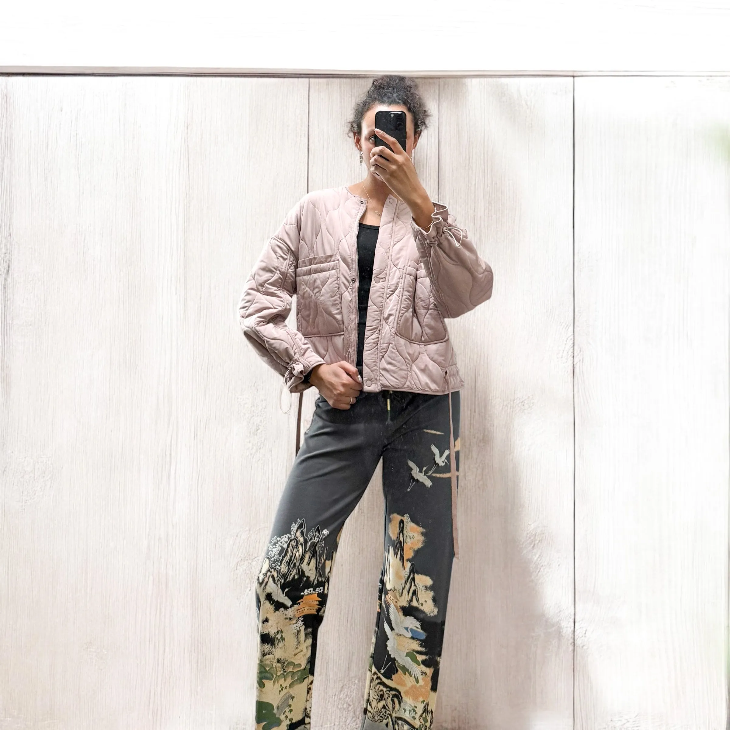 Dragon Print Stretch Lounge Pants