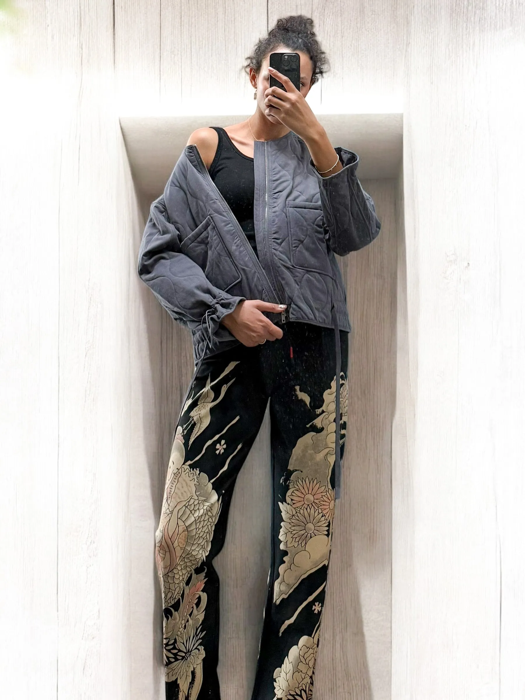 Dragon Print Stretch Lounge Pants