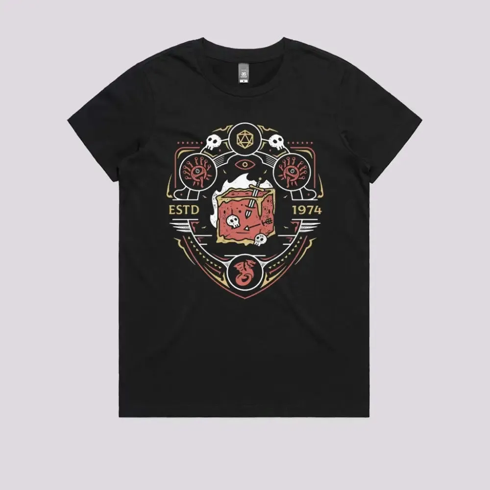 Dungeon Top Enemies Emblem T-Shirt
