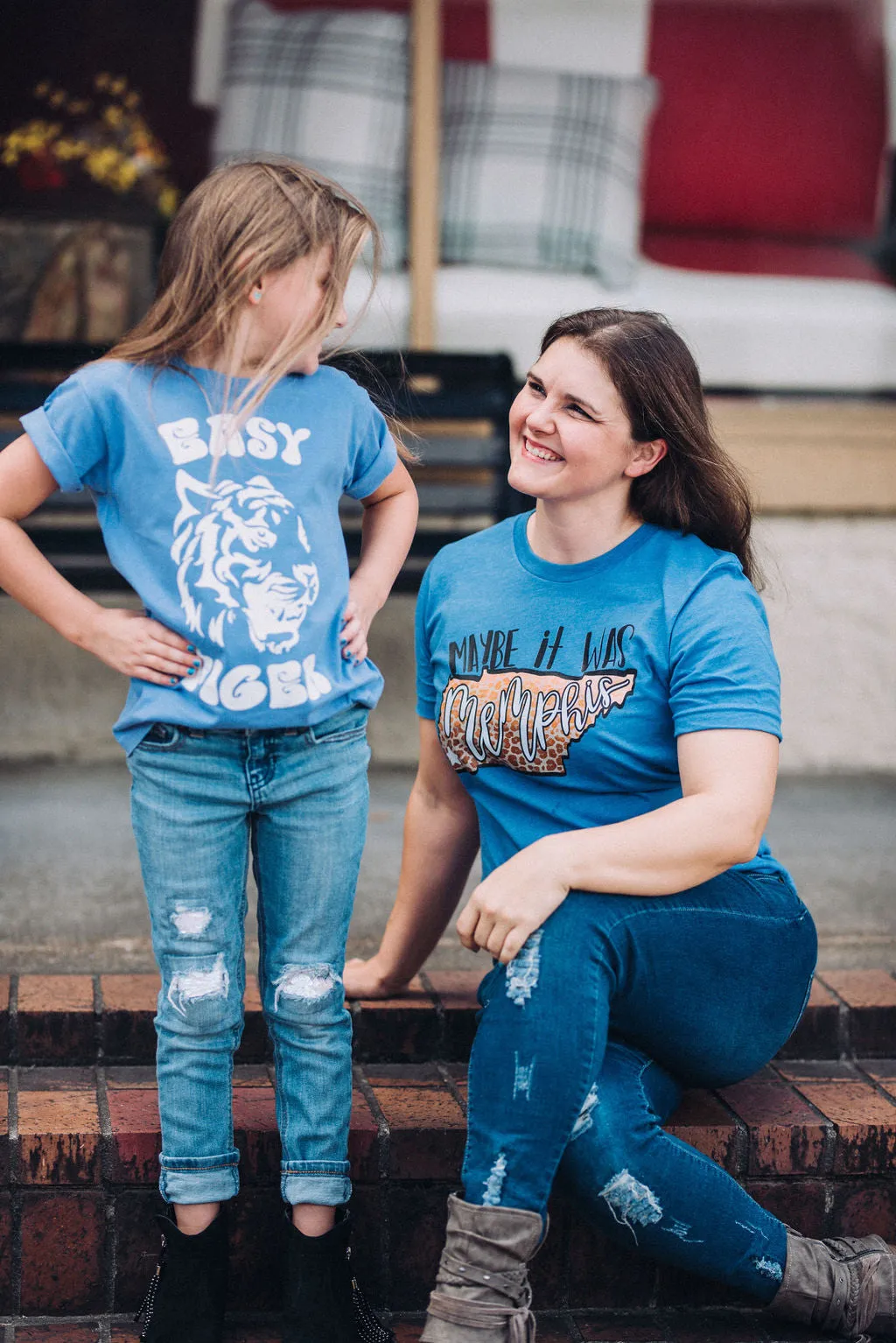 Easy Tiger Tee /Youth And Adult Sizes Available / Go Tigers Shirt