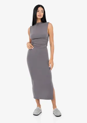 Effortless Tube Skirt Silver Mink