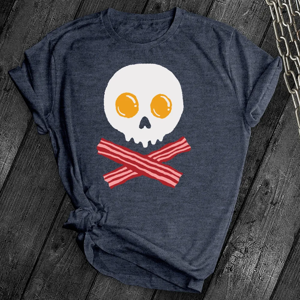 Eggs & Bacon Skull Tee