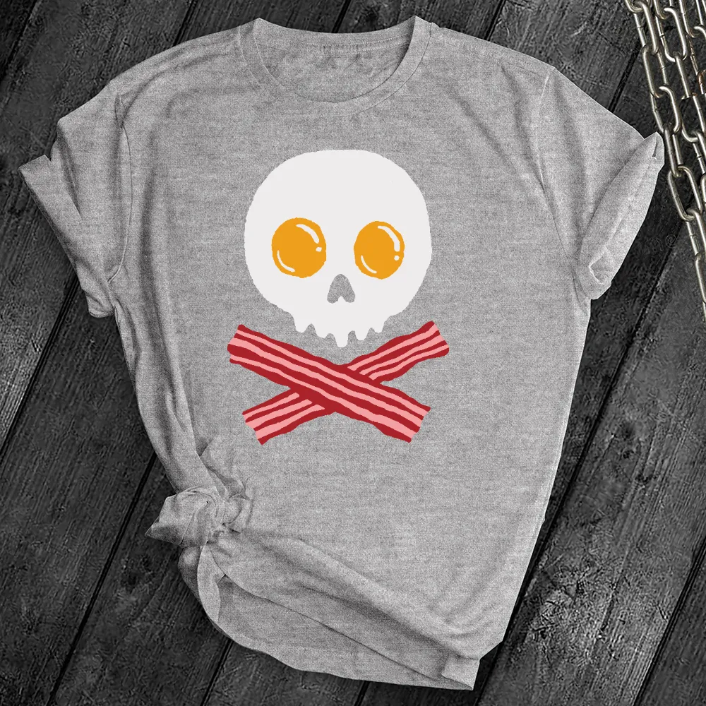 Eggs & Bacon Skull Tee