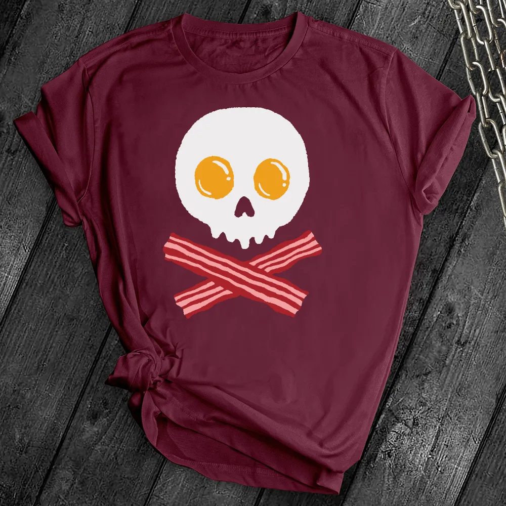 Eggs & Bacon Skull Tee