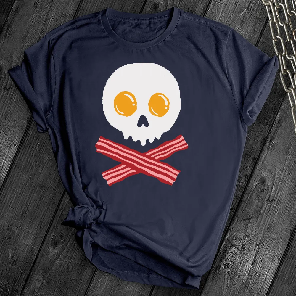 Eggs & Bacon Skull Tee