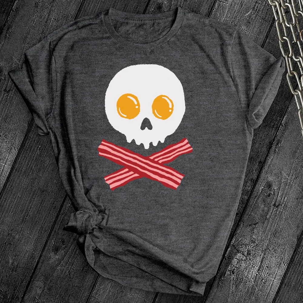 Eggs & Bacon Skull Tee