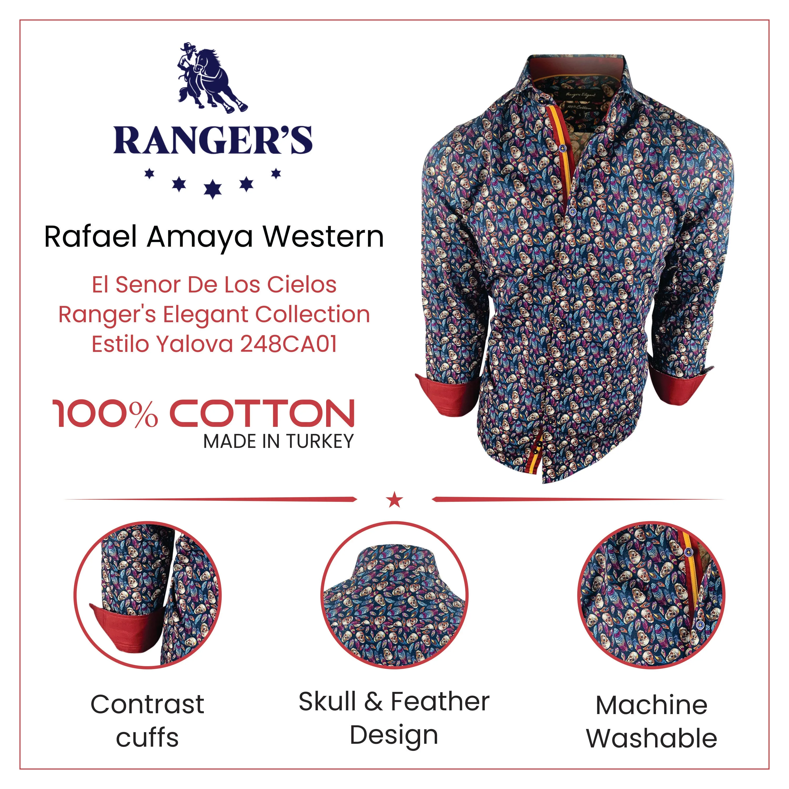 El Senor De Los Cielos Ranger's Elegant Collection Estilo Yalova 248CA01