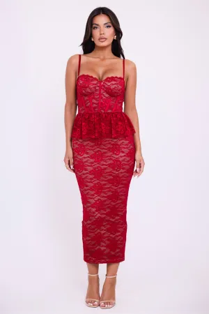 Eris Red Dress