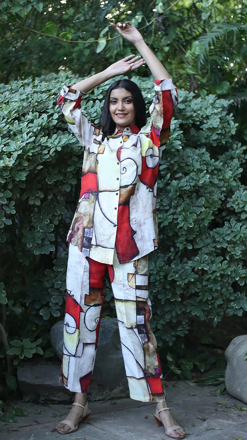 Espiral Digital Print Lounge Pants