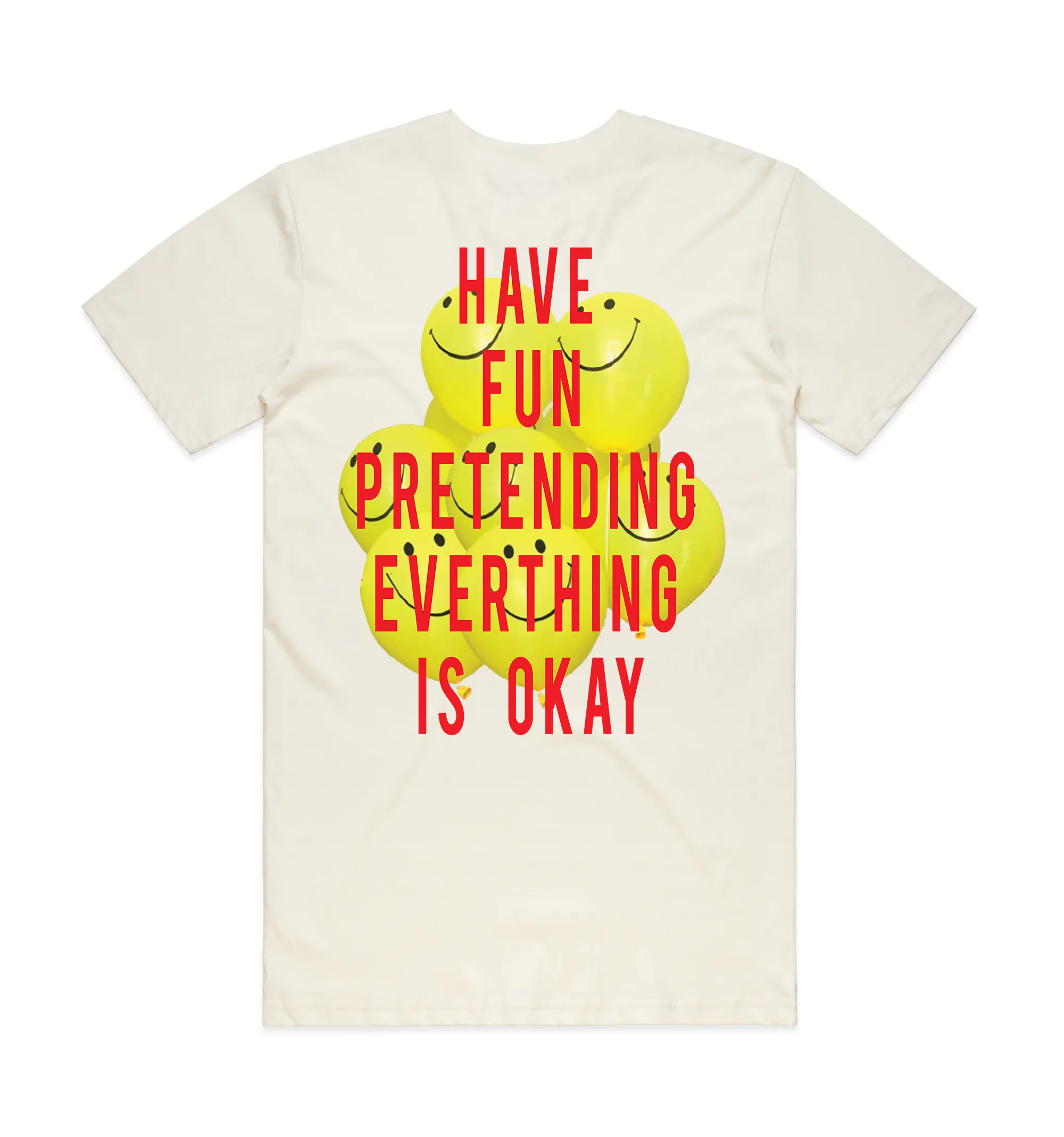Everything Is Okay Tee - Bone