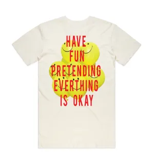 Everything Is Okay Tee - Bone