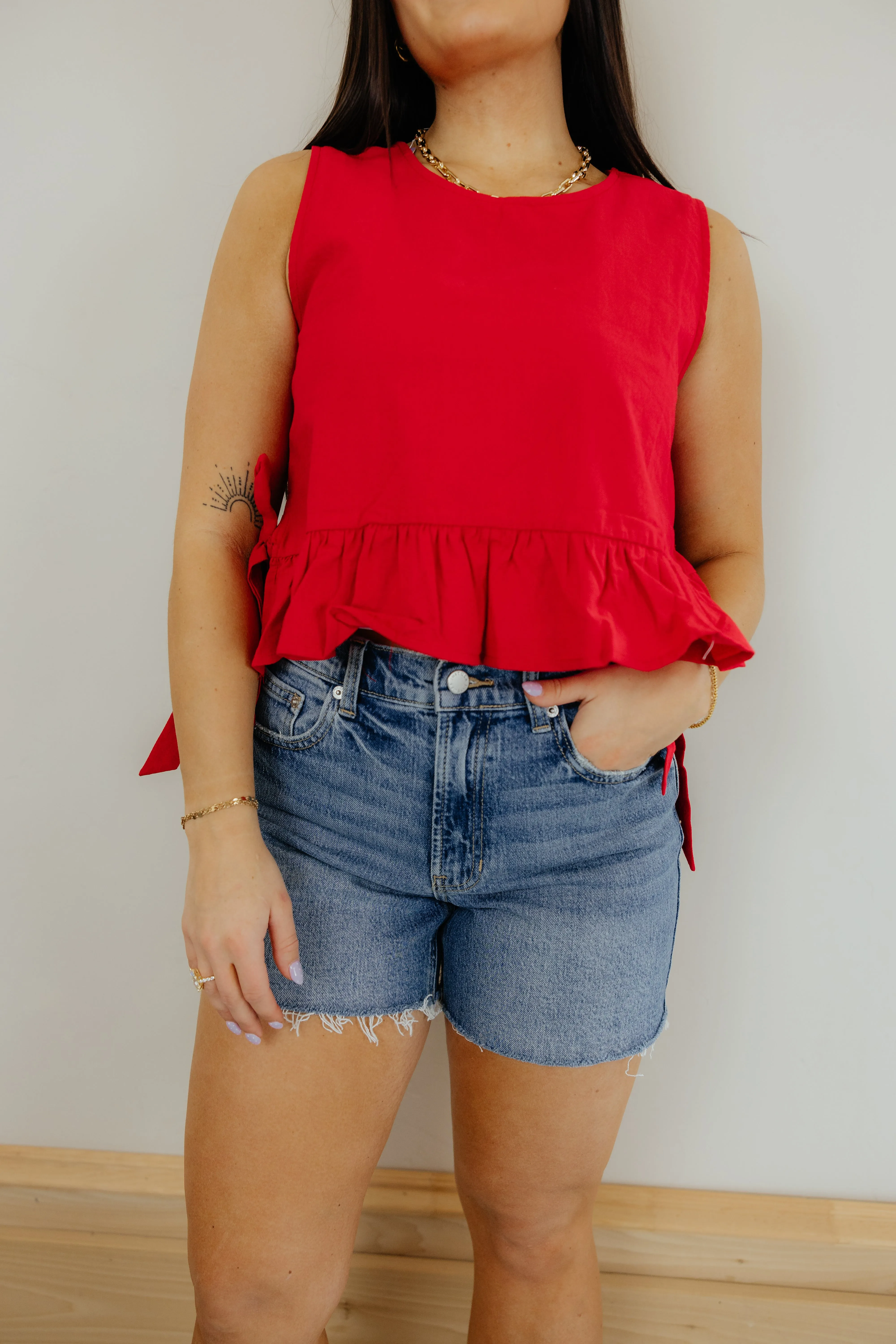 Fierce Ruffle Top