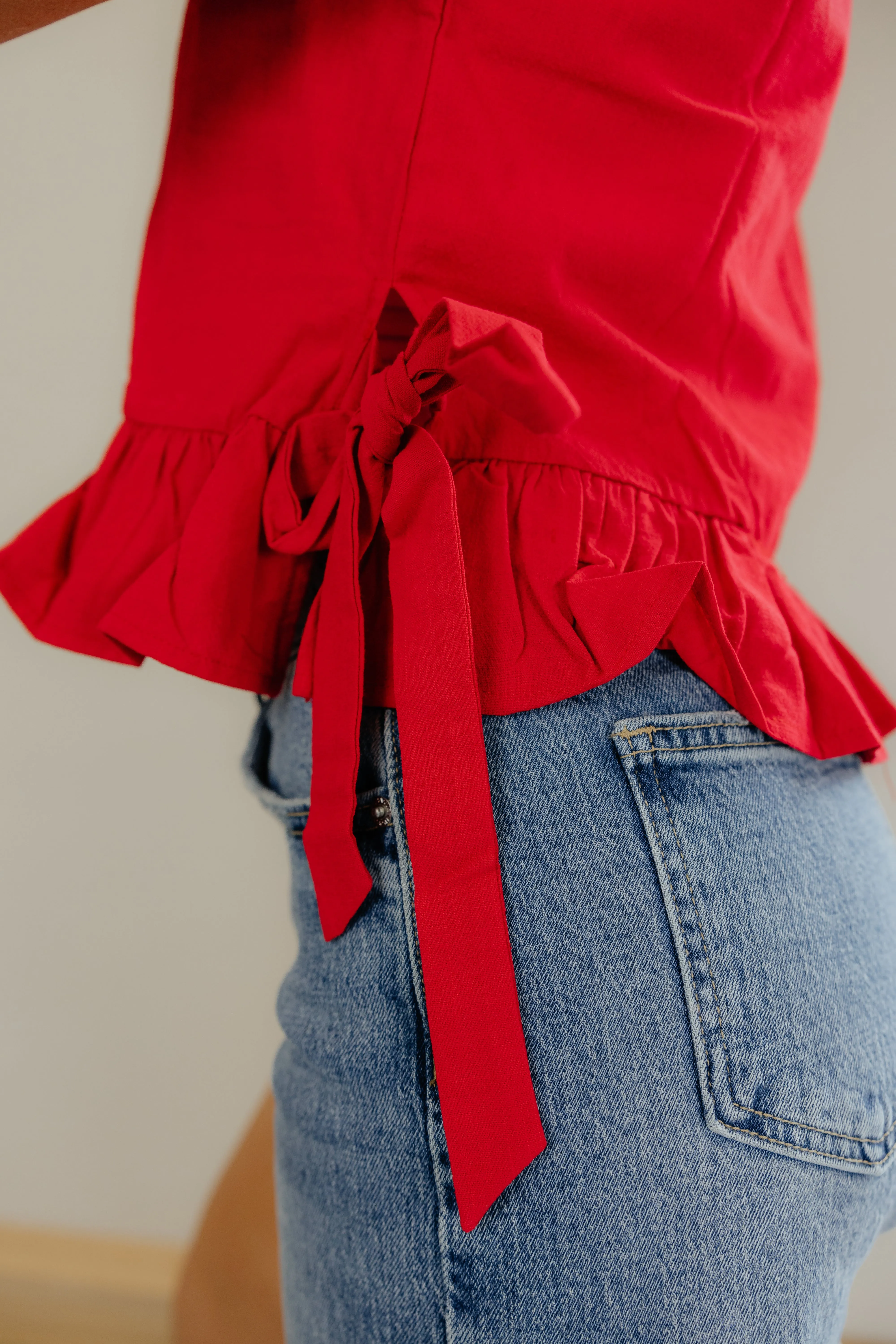 Fierce Ruffle Top