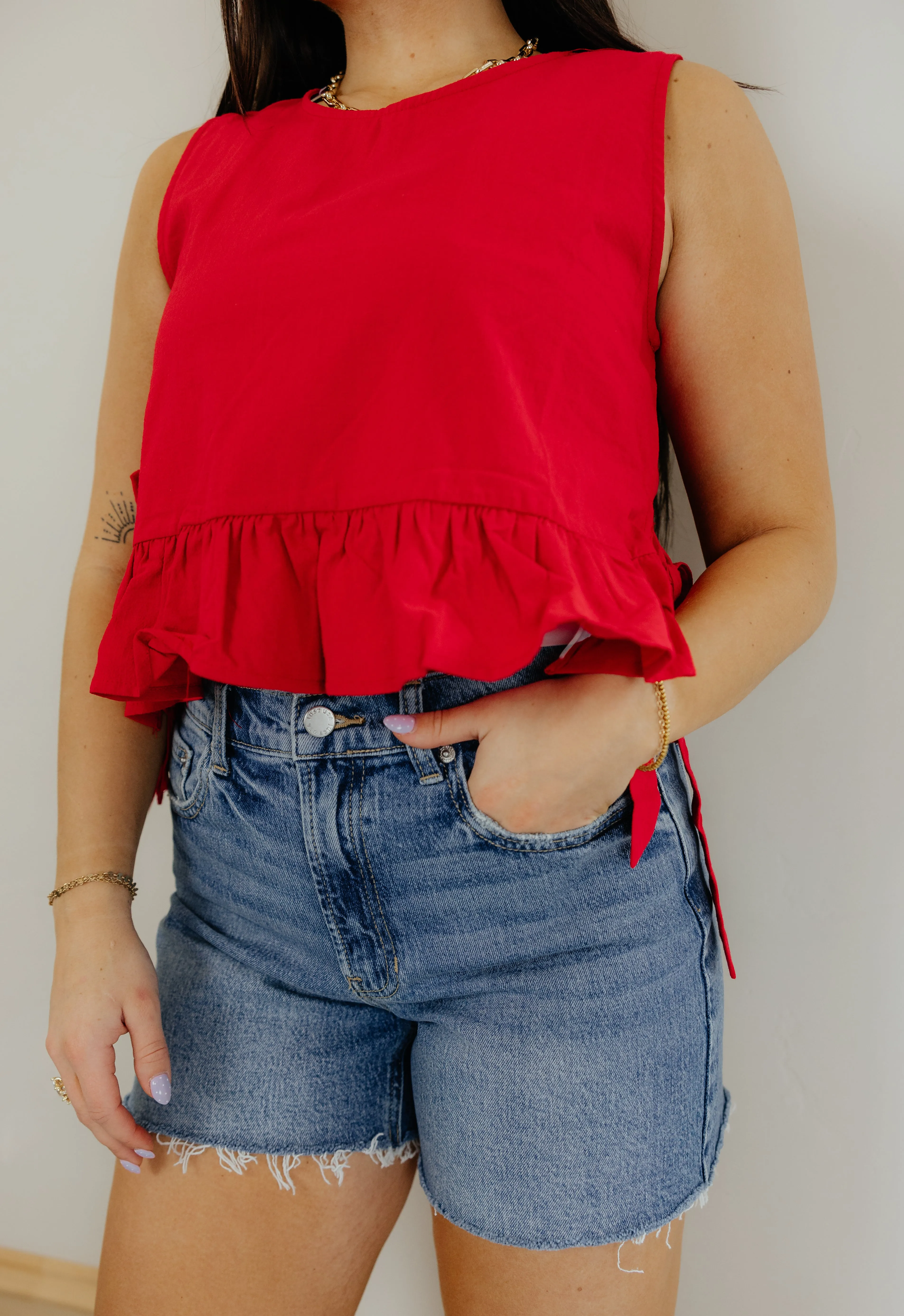 Fierce Ruffle Top