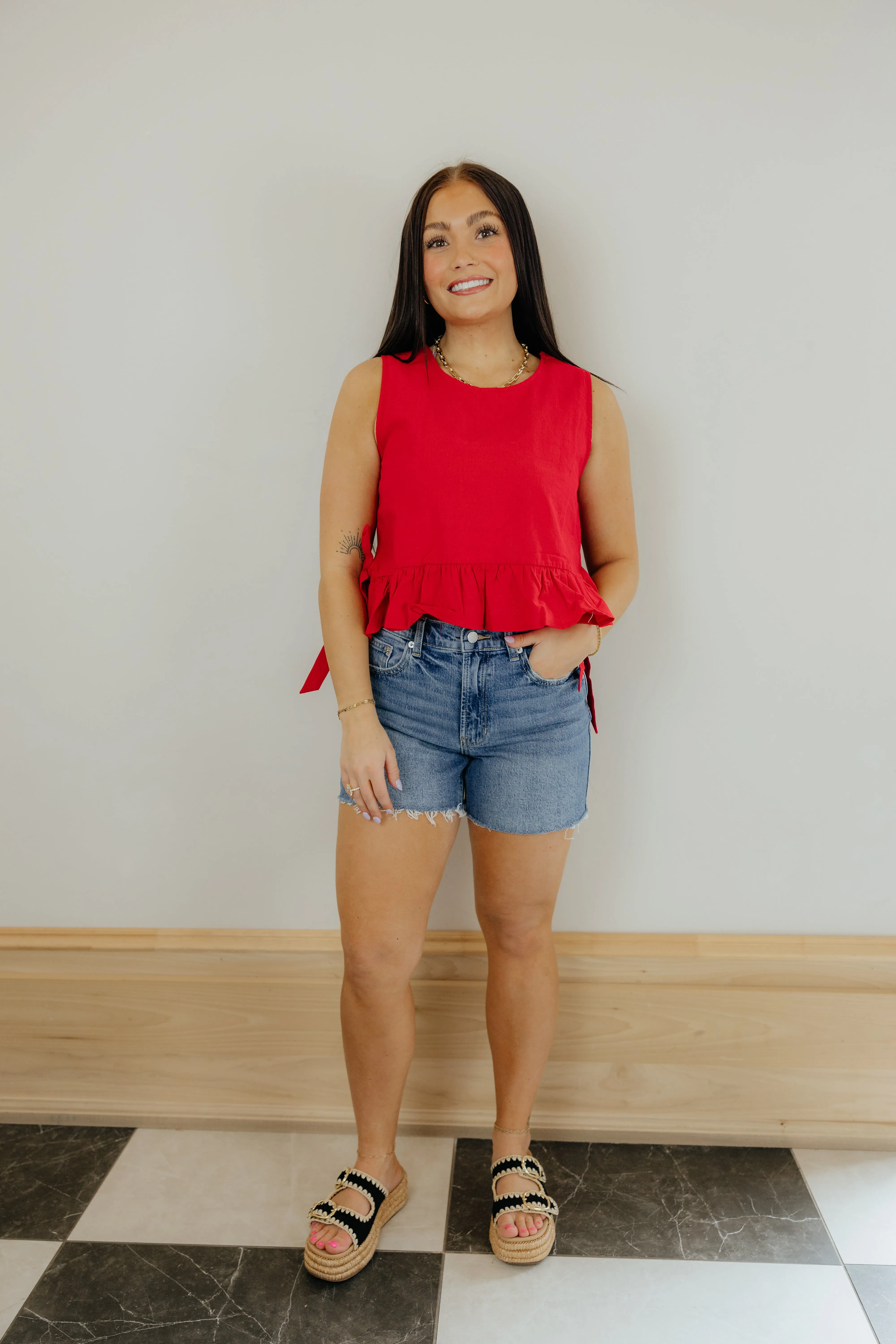 Fierce Ruffle Top