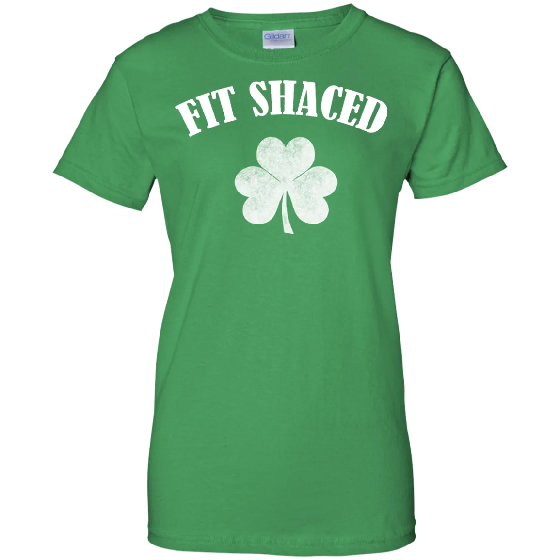 Fit Shaced Funny Shirt on Saint's Patrick Day shirt
