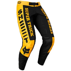 FOX 360 SUPR TRIK LE PANTS [BLACK/YELLOW] 36