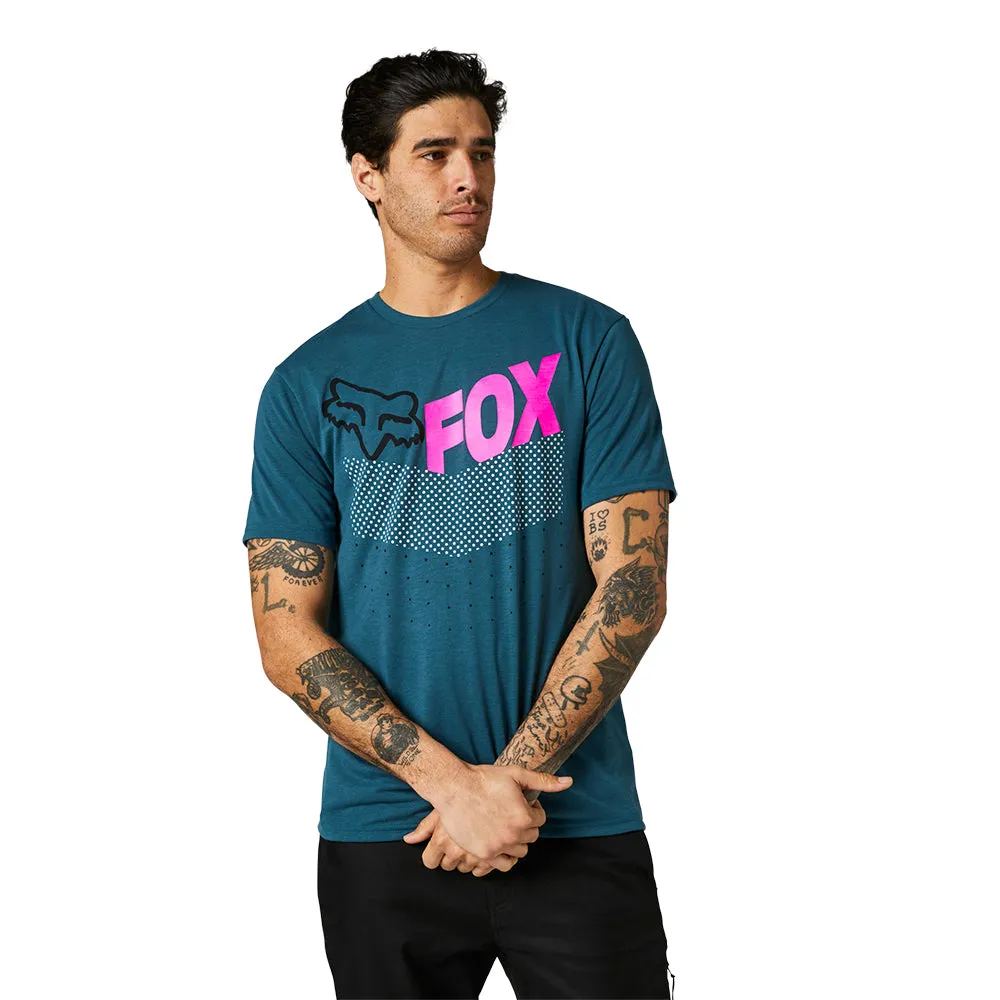 FOX TRICE SS TECH TEE [SLATE BLUE]