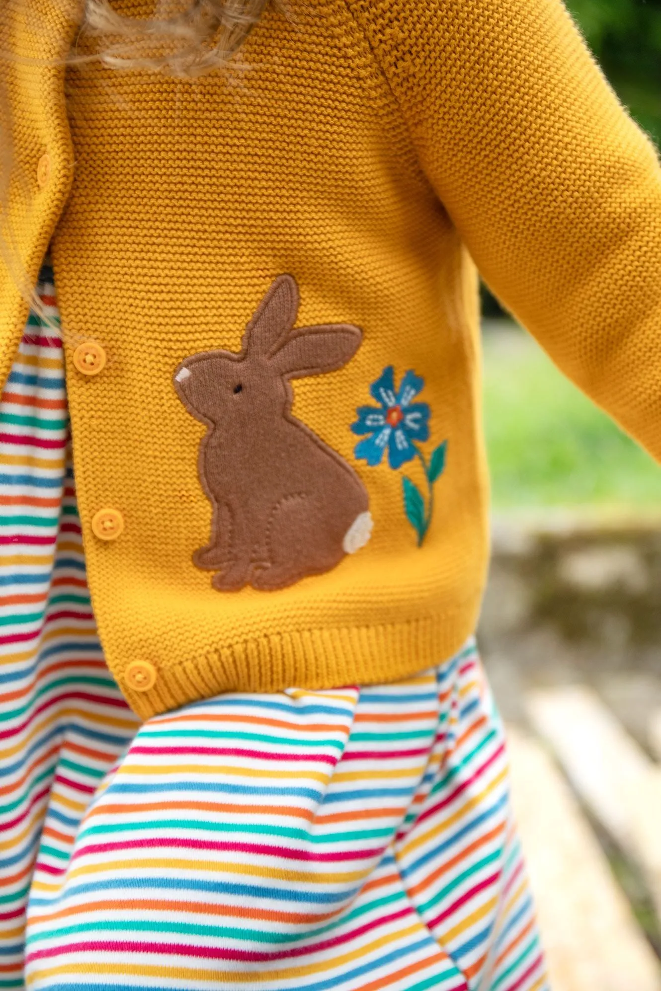 Frugi Colby Cardigan 500147A4gauf Autumn Friends