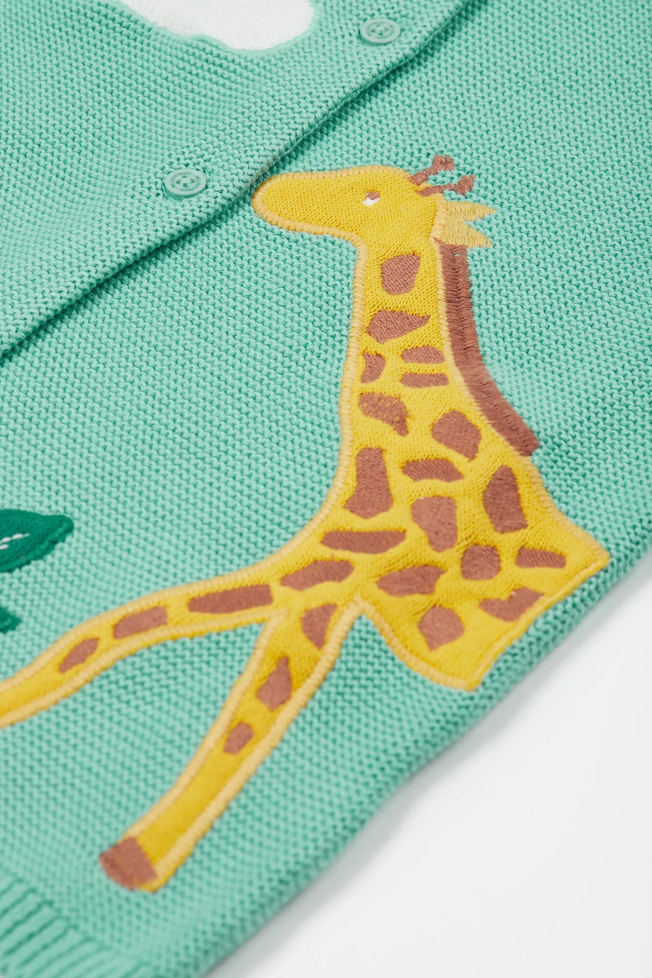 Frugi Colby Infant Cardigan 500147A4msgf Giraffe