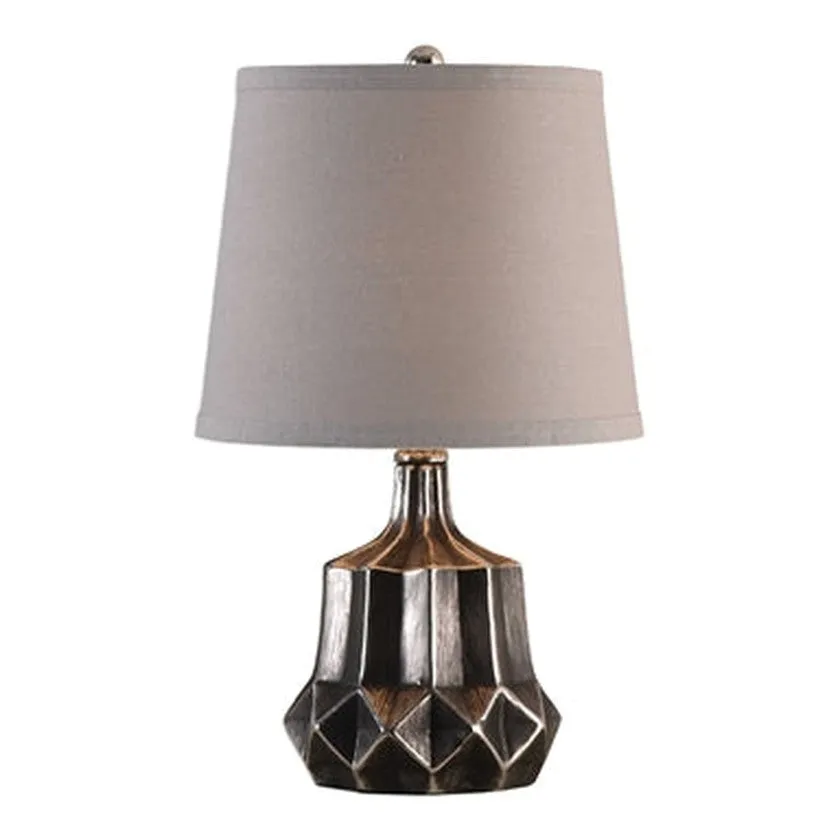Geo Ceramic Accent Lamp