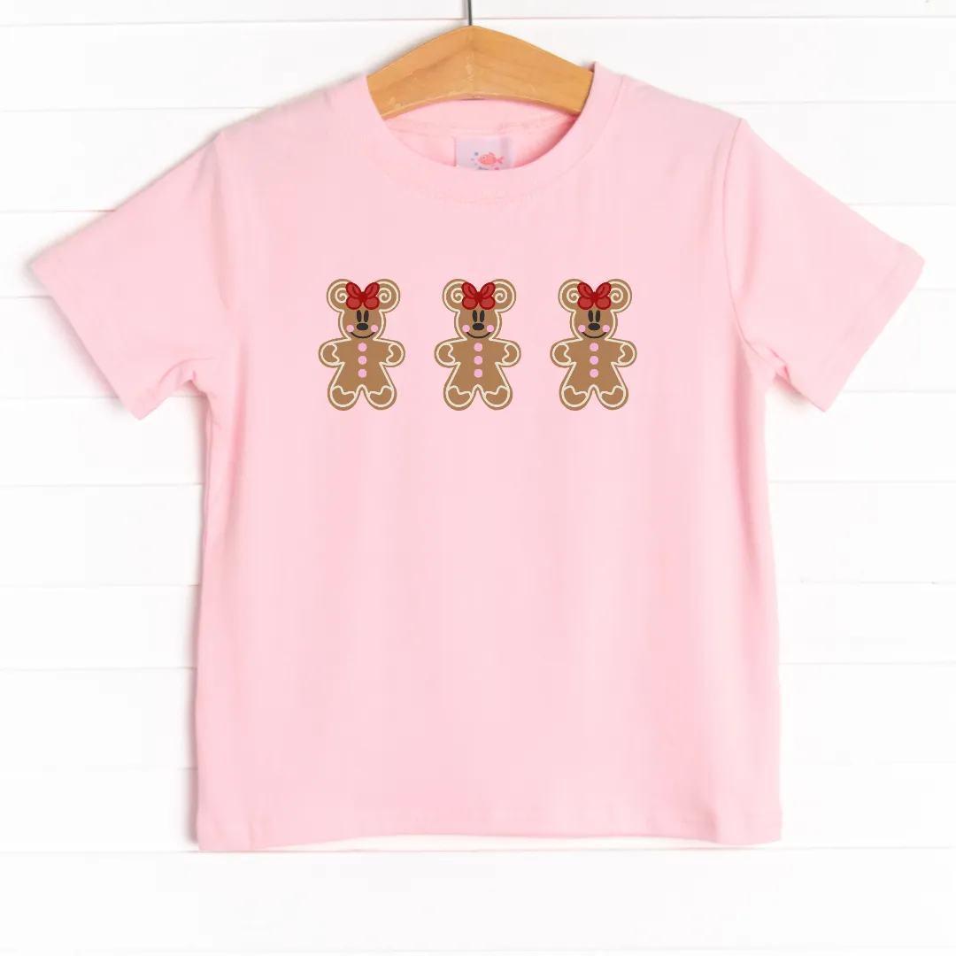 Gingerbread Mouse Girl Graphic Tee