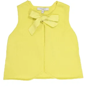 Girls Yellow Hermione Cardigan