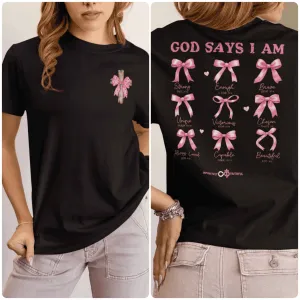 God Says I Am Unisex Tee