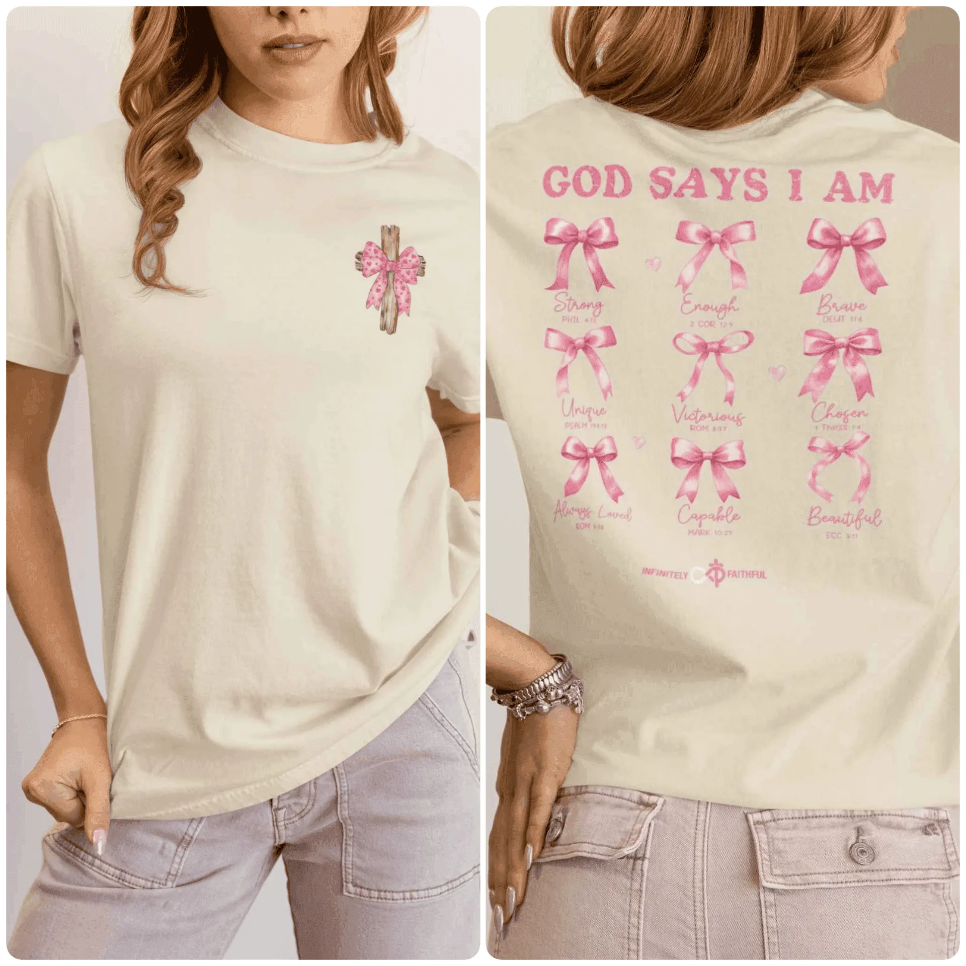 God Says I Am Unisex Tee
