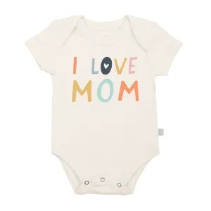 Graphic bodysuit | love mom: Default / 0-3M