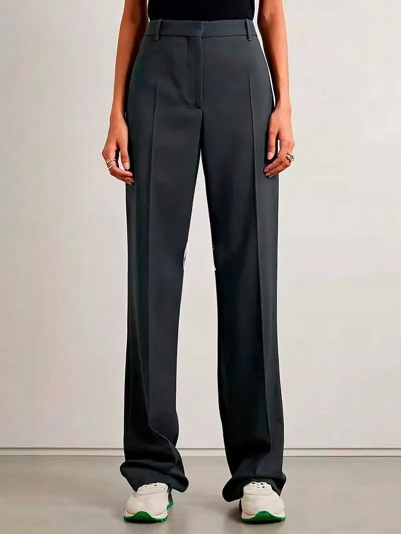 Graue Business-Hose - Sophia