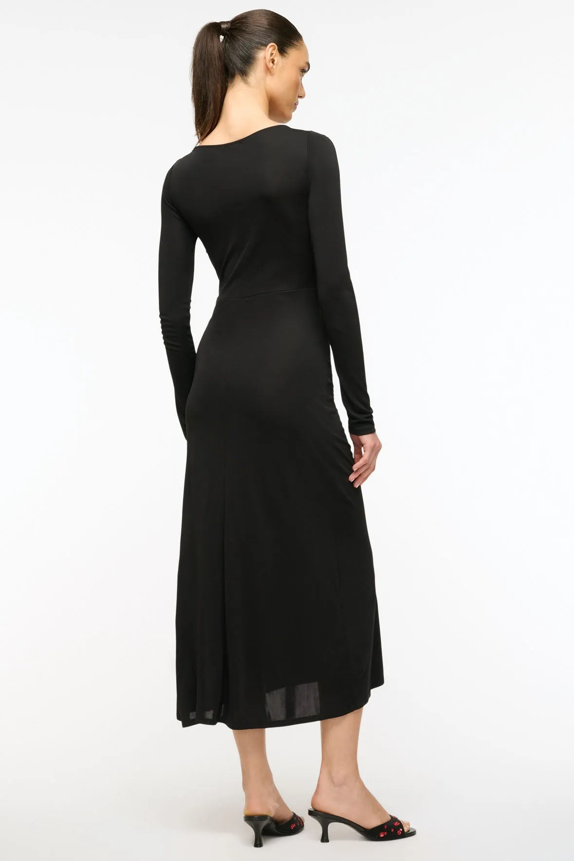 Gres Dress Black