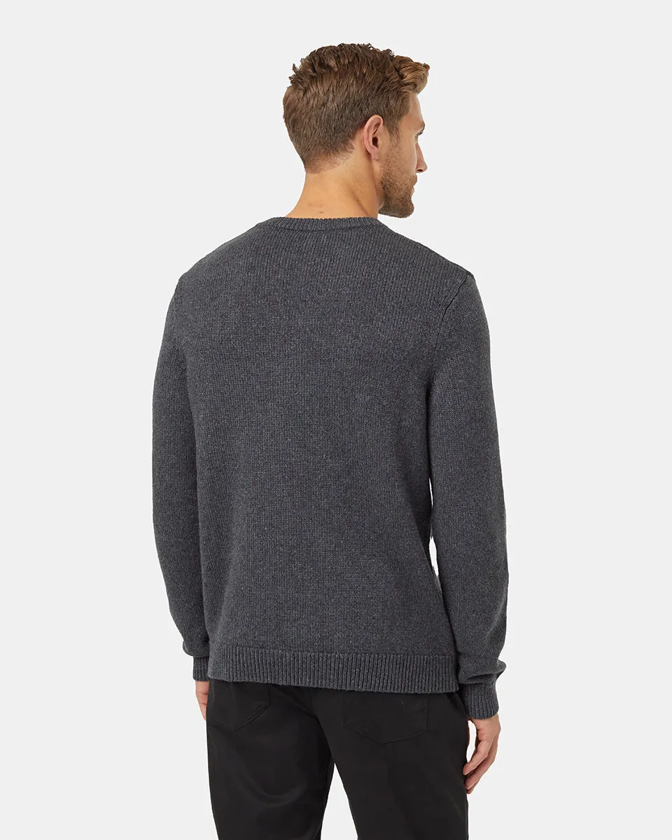 Highline Wool Placket Sweater