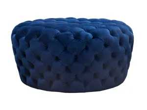 HOLLYWOOD OTTOMAN - NAVY