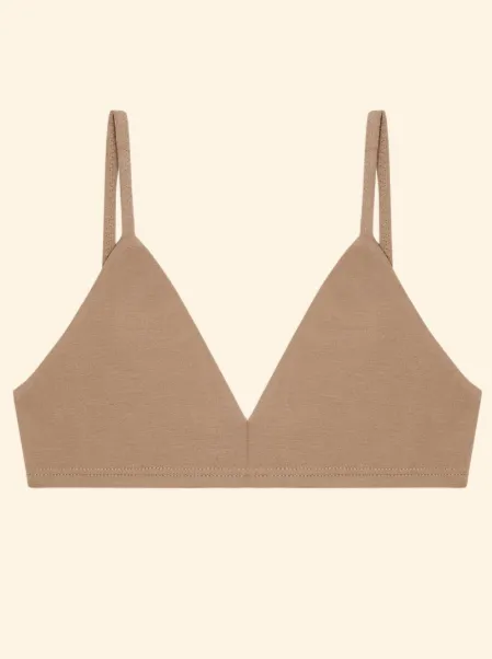 Huha - Triangle Bra | Tan