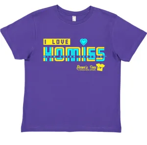 HWEC - I Love Homies with Extra Chromies&reg; (SUPPORTERS) - Adult - Short Sleeve Tee - Retro Style