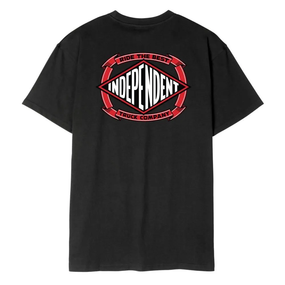 Independent T-Shirt Summit Scroll - Black