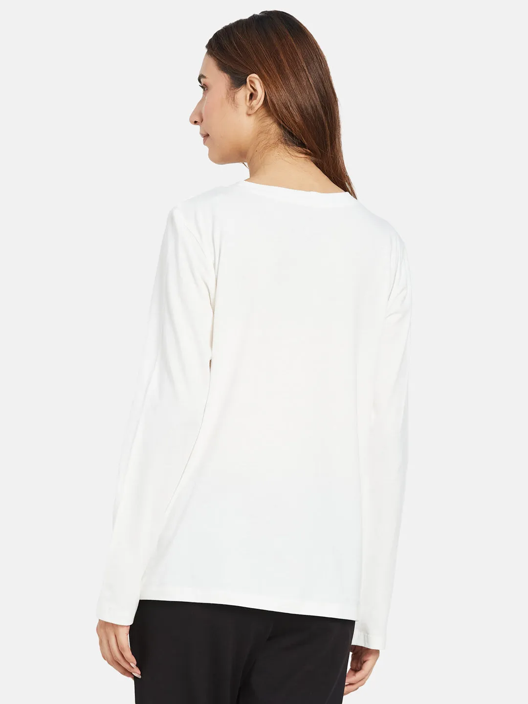 INGRID LONG SLEEVE TEES- BELIEVER 1801